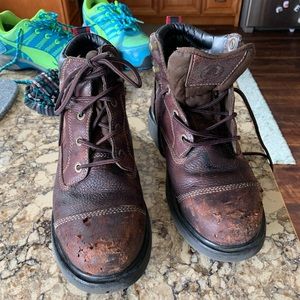 Womens Steel toe boots